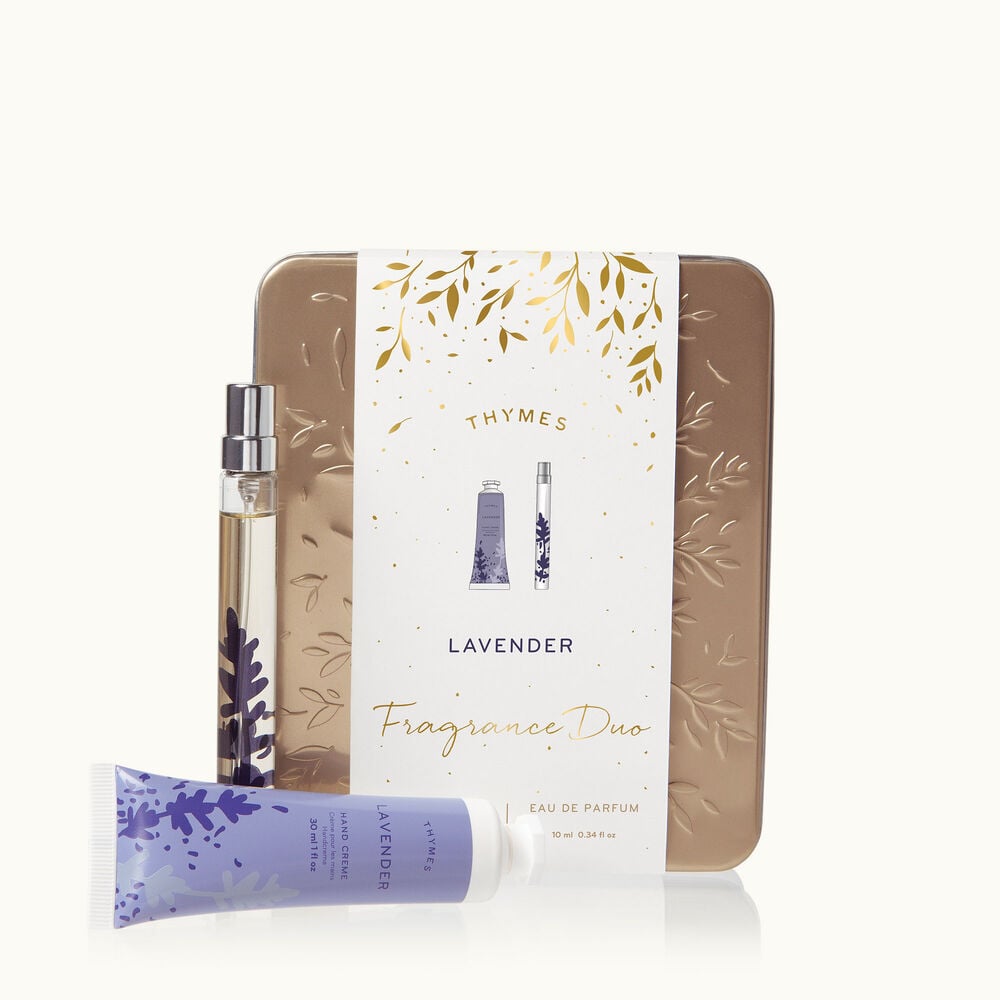 Thymes Lavender Fragrance Duo is a Relaxation Gift Set image number 0